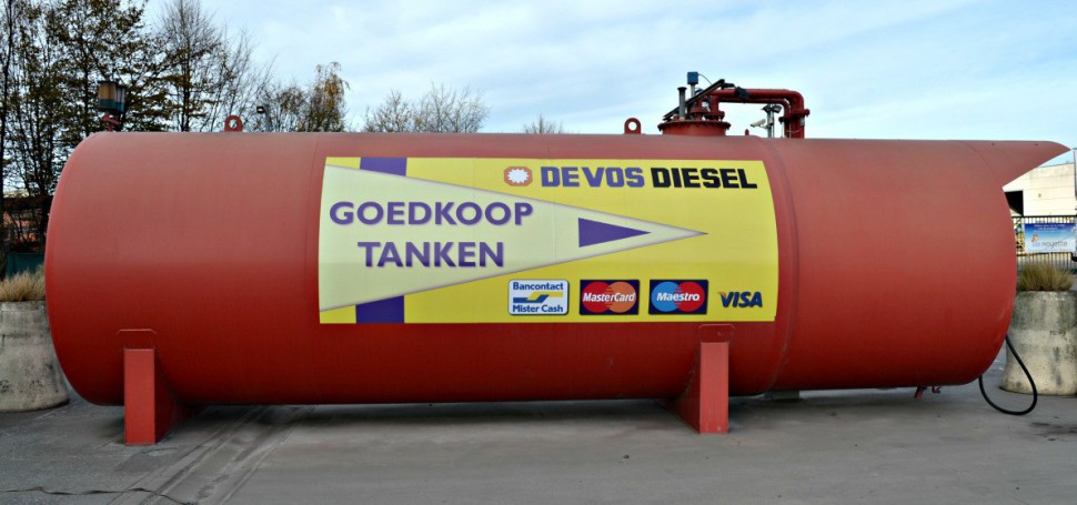 Goedkoop tanken in De Vos Diesel Tankstation Eke (Eke, Semmerzake, Nazareth)